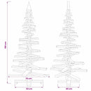 Træ juletræ KOTKA 150 cm Massivt fyrretræ Naturlig