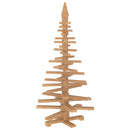 Træ juletræ KOTKA 150 cm Massivt fyrretræ Brun Finish