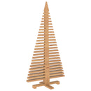 Træ juletræ KOTKA 150 cm Massivt fyrretræ Brun Finish