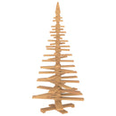 Træ juletræ KOTKA 180 cm Massivt fyrretræ Brun Finish