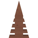 Træ juletræ KOTKA 180 cm Massivt fyrretræ Mørkebrun Finish