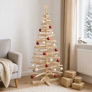 Træ juletræ KOTKA 180 cm Massivt fyrretræ Naturlig