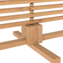 Træ juletræ KOTKA 180 cm Massivt fyrretræ Brun Finish