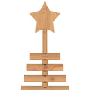 Træ juletræ KOTKA 180 cm Massivt fyrretræ Brun Finish