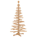 Træ juletræ KOTKA 180 cm Massivt fyrretræ Brun Finish