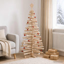 Træ juletræ KOTKA 150 cm Massivt fyrretræ Naturlig