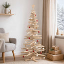 Træ juletræ KOTKA 180 cm Massivt fyrretræ Naturlig