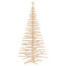 Træ juletræ KOTKA 210 cm Massivt fyrretræ Naturlig