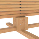 Træ juletræ KOTKA 240 cm Massivt fyrretræ Brun Finish