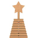Træ juletræ KOTKA 240 cm Massivt fyrretræ Brun Finish