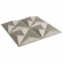 Vægpaneler 48 stk. 50 x 50 cm Origami beton XPS Skum