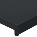 Vindueskarm Antracit med træstruktur 160 x 15 x 4,5 cm PVC