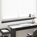 Vindueskarm Antracit med træstruktur 160 x 15 x 4,5 cm PVC