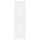Indvendig Dør 61 x 198,5 cm Krydsfinér Hvid