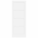Indvendig Dør 78 x 202 cm Krydsfinér Hvid