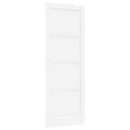 Indvendig Dør 78 x 211 cm Krydsfinér Hvid
