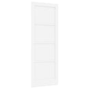 Indvendig Dør 78 x 211 cm Krydsfinér Hvid