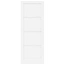 Indvendig Dør 78 x 211 cm Krydsfinér Hvid