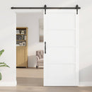 Indvendig Dør 93 x 202 cm Krydsfinér Hvid