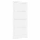 Indvendig Dør 93 x 202 cm Krydsfinér Hvid