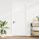 Indvendig Dør 93 x 232 cm Krydsfinér Hvid