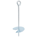 Jordanker 4 pcs Sølv Ø10 x 30 cm Galvaniseret metal