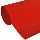 Tæppe Rød 1 x 20 m Polyester