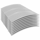 Juleskirt Kegleformet Sølv Ø 73 x 25,5 cm Plastik