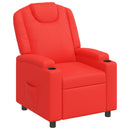 Liggestol Rød 75 x 95 x 106 cm Stof
