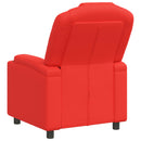 Liggestol Rød 75 x 95 x 106 cm Stof