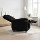 Massagelænestol Sort 75 x 95 x 101 cm Stof