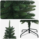 Artificial Slim Christmas Tree 180 cm PE og PVC Grøn