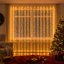 Lysgardin 600 LED'er Varm hvid 600 x 300 cm