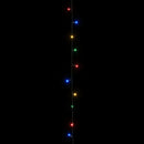Julelyskæde med to farveindstillinger 150 LED'er Flerfarvet