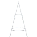 Juletræ i metal med fod KUOPIO 180 cm Stål Hvid