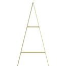 Metal juletræ KUOPIO 90 cm Stål Guld