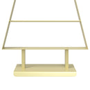 Metal juletræ KUOPIO 90 cm Stål Guld