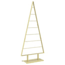 Metal juletræ KUOPIO 150 cm Stål Guld