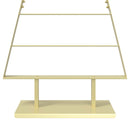 Metal juletræ KUOPIO 180 cm Stål Guld