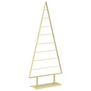 Metal juletræ KUOPIO 180 cm Stål Guld