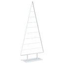 Metal juletræ KUOPIO 210 cm Stål Hvid