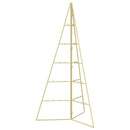 Metal juletræ KUOPIO 100 cm Stål Guld