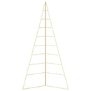 Metal juletræ KUOPIO 180 cm Stål Guld