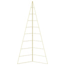 Metal juletræ KUOPIO 210 cm Stål Guld