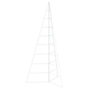 Metal juletræ KUOPIO 210 cm Stål Hvid