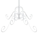 Metal juletræ KUOPIO 150 cm stål White