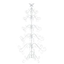 Metal juletræ KUOPIO 150 cm stål White