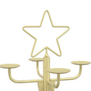 Metal juletræ med holder KUOPIO 150 cm Stål Guld