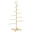 Metal juletræ KUOPIO 90 cm Stål Guld