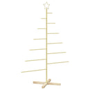 Metal juletræ KUOPIO 150 cm Stål Guld